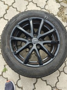 Sada kolies 5x114.3 R16, 205/55 91H zimne pneu - 8