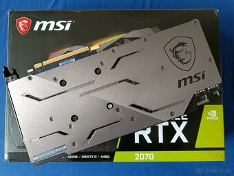 Msi Nvidia Geforce Rtx 2070 Gaming Z 8GB - 8