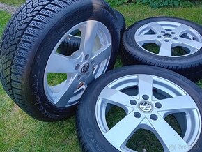 16" ALU 5x112 vw/škoda + zimné pneu 205/55 16 do 9mm TOP - 8