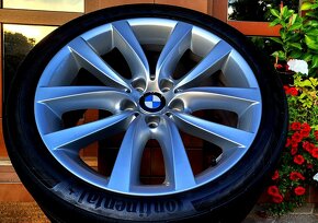 alu R19 5x120, dvojrozmer, orig. BMW 5, F10, F11 + pneu - 8