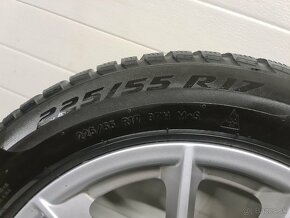 BMW ZIMNA SADA 5X112 R17 +PNEU 225/55 R17 - 8