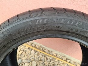 245/40 R17 Dunlop Sport Maxx Run Flat 2ks letné. - 8