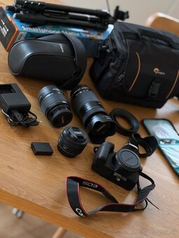 CANON EOS 250D + 3 objektívy a ďalšie príslušenstvo - 8