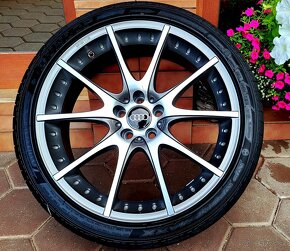 alu R18 5x100, bicolor (pneu 225/40)   Audi TT, A1... - 8