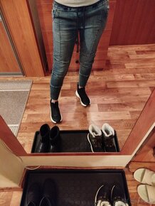 Teplákové džínsy Twister jeans - 8