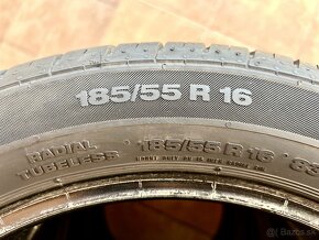 185/55 R16, letné pneumatiky - kompletná sada - 8