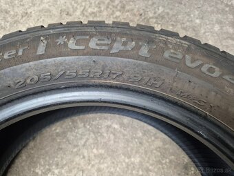 205/55 r17 zimné 4 ks HANKOOK DOT2022 - 8