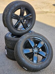 R17" zimní 5x112 7,5jx17 et52 pneu 225/55 r17 90% - 8