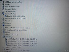 predám ntb HP elitebook 8470p / 4gb ram / Intel core i5 - 8