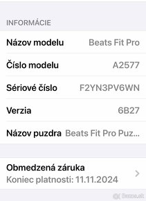 Apple Slúchadlá BEATS FIT PRO žlté /SUPER CENA/ - 8