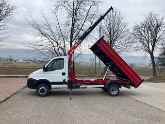 Iveco daily 35C15 3 stranný sklapač s hydraulickou rukou 2t - 8