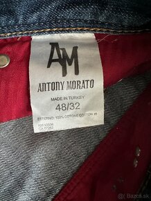 Pánske,kvalitné,štýlové džínsy Antony MORATO -  34/34 - 8