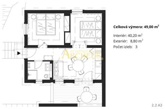 3-izbový apartmán v Chorvátsku, okolie Zadaru - 8