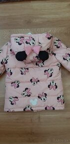 Dievčenská bunda Minnie Mouse 98 / 110 - Nová - 8