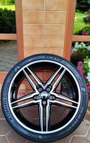 alu R19 5x112, letné pneu 255/35, Audi + Mercedes - 8