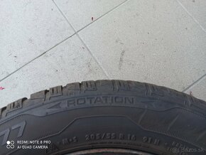 zimne pneu uniroyal 205/55 R16 - 8