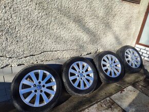 VW ALU disky s pneu 5x112R16 - 8