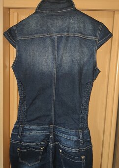 Dámsky riflový overal denim blue S/M nový - 8