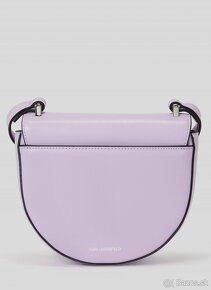 Karl Lagerfeld k/signature saddle small bag - 8