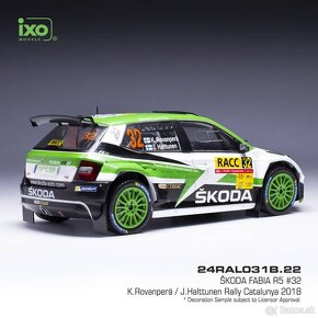 Modely Škoda R5 a 130 RS 1:24 IXO - 8