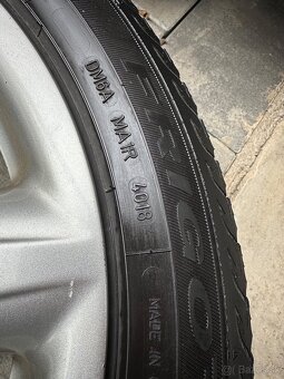 Predám Alu disky Toyota 5x114,3 R17 Zimné 215/50R17 - 8