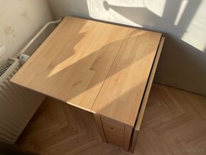 Rozkladací jedálenský stôl Ikea NORDEN - 8
