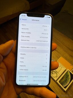 Iphone xs gold 64 gb Top stav - 8