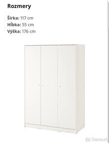 Ikea MALM, KLEPPSTAD komoda, skrina - 8