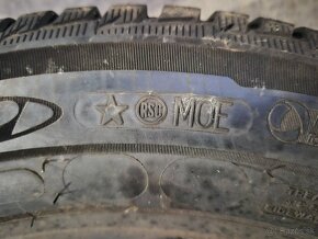 225/55 r17 zimné 2 ks MICHELIN dezén 6,4 mm - 8