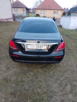 Predám Mercedes E220 model w213 ročník 2017 - 8