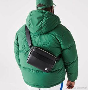 NOVÁ unisex ORIGINÁL KOŽENÁ LACOSTE ľadvinka kabelka,taška - 8