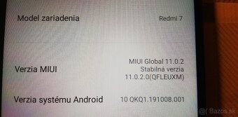 Xiaomi Redmi 7 - Android 10 - 8