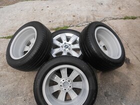 17"-LETNA SADA KOLIES NA PREDAJ 225/55R17 5x112 ORIG. MINI. - 8