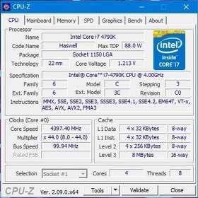 Core i7 4790K + Asus maximus VII Hero + 16GB RAM - 8