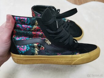 Zlaté tenisky Vans č. 38 - 8