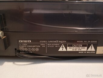 gramo AIWA PX-E800 E - 8