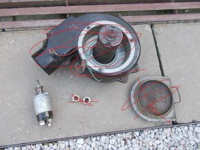 Predam pre skoda 100-120 plasty motor kur nadr kapali spinac - 8