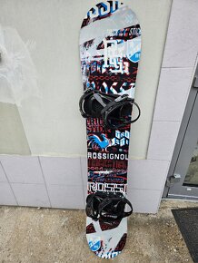 Snowboard 125/150/158cm, topanky, prilba, chranic - 8