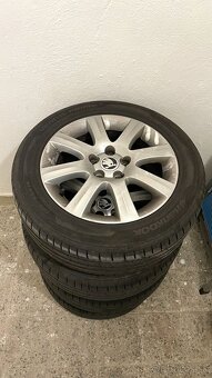 Original Skoda 5x100 R15 letne Hankook - 8