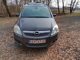 Opel Zafira 1.6 16v turbo 110kw benzín - plyn cng 7 miestne - 8