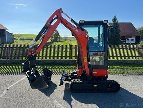 Minibagr Kubota KX018-4 hyd.podvozek + svahovka, 2014 - 8