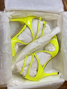 Jimmy Choo Lang Shocking Yellow 36 - 8