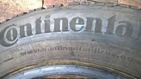 4 ks ZIMNÉ 195/55 R15 85H CONTINENTAL cca 5-6mm LEN 25-€/kus - 8