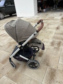 Cybex Balios S LUX Almond Beige vanička+športová časť - 8