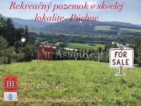 Rekreačný pozemok v skvelej lokalite priamo v Púchove- 1605m - 8