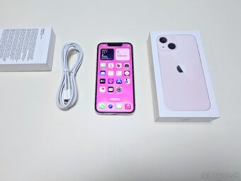 APPLE IPHONE 13 MINI 128GB PINK,ZDRAVIE BATÉRIE 100% - 8