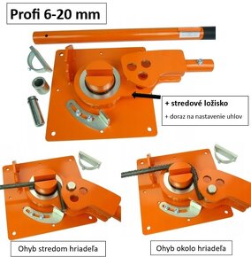 Ohybačka na roxor, strmienka, haky, armatúra - 8