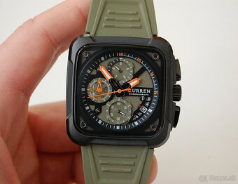 CURREN 8461 Army Chronograph - pánske military hodinky - 8