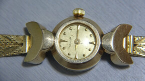Zlaté dámske hodinky Geneva - 8