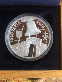 Euro sada 20€ Dubnicke Opálové bane 2014 Proof - 8